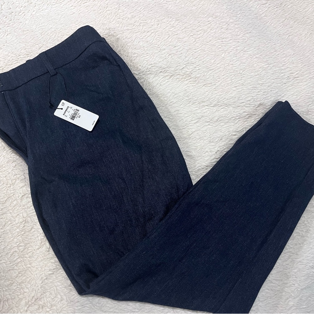 NWT Express Indigo High Rise Pants